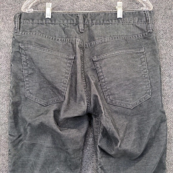 Gap Men's Skinny Leg Jeans Green 33x32 Regular Fit Cotton Blend 5-Pocket - Picture 6 of 13